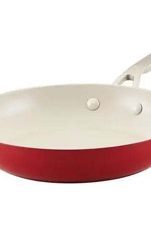 KitchenAid sartén cerámica anodizada dura 10 in / 25 cm | Rojo imperio Economico
