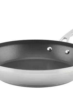 KitchenAid sartén 30 cm, acero inoxidable cepillado con base 3 capas Spedito Oggi