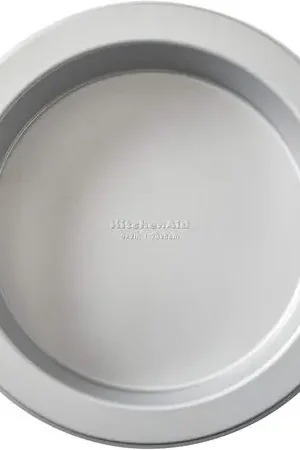 KitchenAid molde redondo 9 in / 23 cm, acero aluminizado | Plateado Promozione Esclusiva