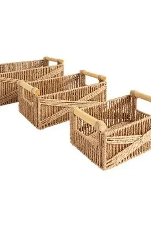 Set de 3 estuches Eugene Beige Atmosphera Saldi