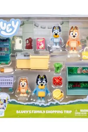 Set juego viaje de compras BLUEY 18999 Spedito Oggi