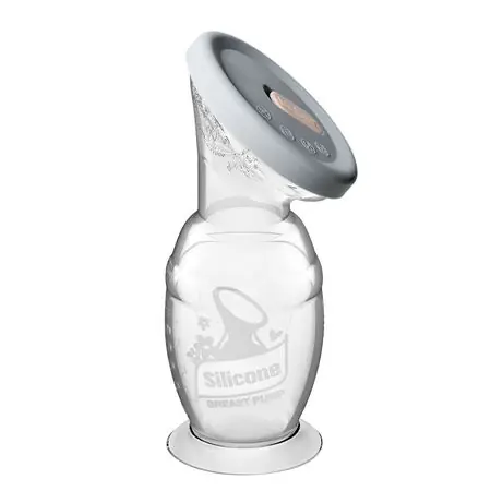 Set de Extractor de Leche de Silicona Haakaa Gen 2 + Tapa de Silicona Migliore Qualità