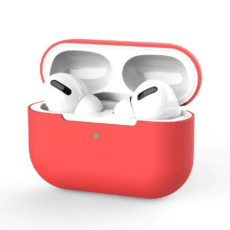 Case Protector de Silicona para Airpods Pro - rojo Spedizione Gratuita