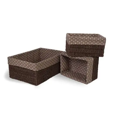 Canasta El Cuarto de Baño Loa Set x3 Subito Disponibile