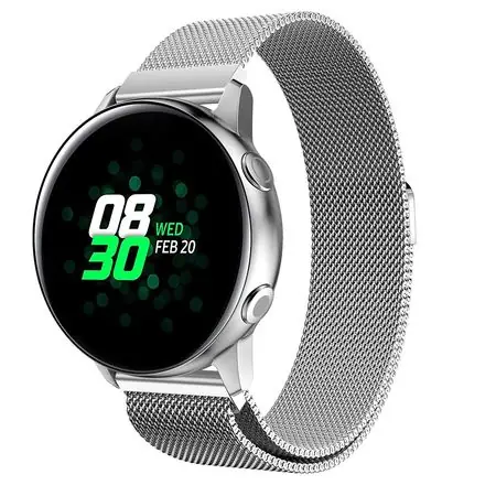 Correa Milanese para Huawei Plateado GT2GT2E y Samsung s3s4 22mm Offerta