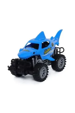 Carro A Fricción Motor Xtreme Tiburón Azul 140079 Spedizione Mondiale