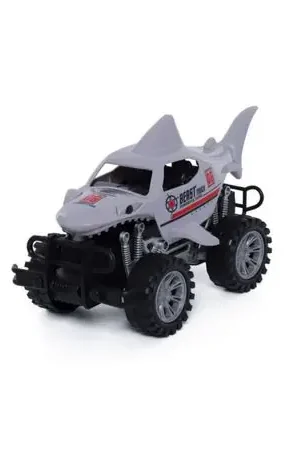 Carro A Fricción Motor Xtreme Tiburón Gris 140079 Nuovo Arrivo