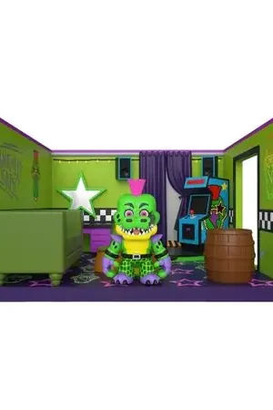 Offerta FIGURA FUNKO FIVE NIGHTS AT FREDDY SNAPS! MONTGOMERY GATOR Y DRESSING ROOM 2 PACK