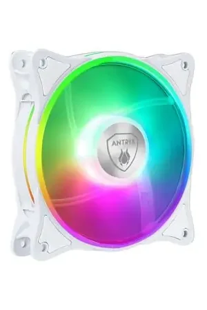 COOLER PARA CASE ANTRYX CHROME STORM DF310  WHITE A-RGB Prezzo Di Fabbrica