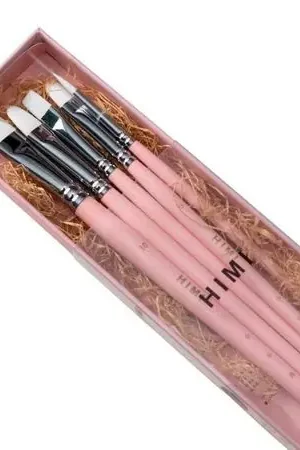 Prezzo Scontato Miya Set 5 Pinceles Little Bird - Rosa