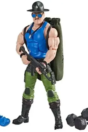 G.I. JOE CLASSIFIED SERIES - 'THE MAD MARAUDERS' SGT. SLAUGHTER DELUXE Fatto A Mano