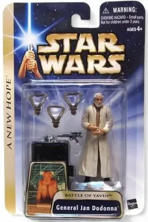Certificato STAR WARS: THE EMPIRE STRIKES BACK - BATTLE OF YAVIN GENERAL JAN DODONNA 3 3/4'