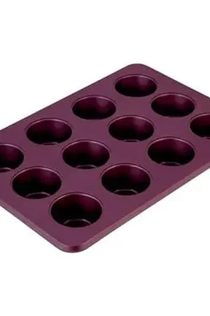 KitchenAid molde para muffins 12 tazas / 1.4 l, acero aluminizado | Remolacha Prezzo Scontato