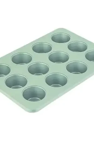 KitchenAid molde para magdalenas 12 tazas / 1.4 l, acero aluminizado | Pistacho Economico