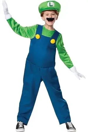 DISFRAZ SUPER MARIO - LUIGUI DISGUISE TALLA M 7-8 Offerta Del Giorno