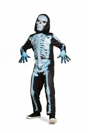 Affare CALAVERA X-RAY ESQUELETO EEK NIÑOS Talla M 8