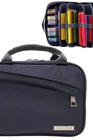 Cartuchera Organizadora XL Kengar - Plomo Oscuro Spedito Oggi