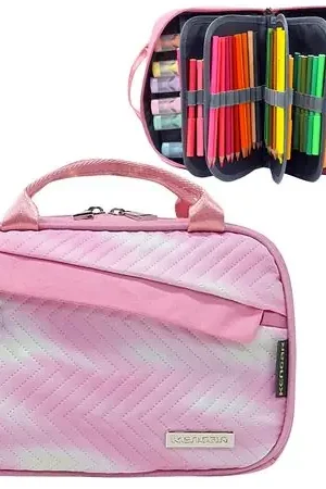 Popolare Cartuchera Organizadora XL Kengar - Rosado Diseño 1