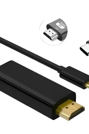 Cable Ugrm Type C A Hdmi 2mts Usb Tipo C 4k Popolare