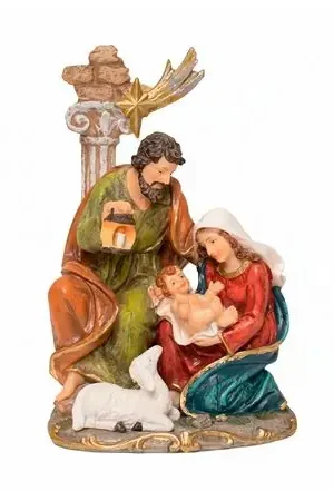Figura Sagrada Familia Tradicional 22.9CM Garanzia Inclusa
