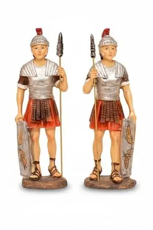 Quantità Limitata Set de Soldados Decorativos 11CM Poliresina - 2 Pzas