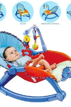 Mecedora para Bebes Musical y Plegable Crece Ultime Pezzi