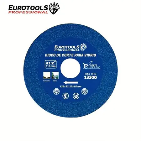 Affare Disco Ultra fino para Cortar Vidrio, Mayólica 4 1/2\\