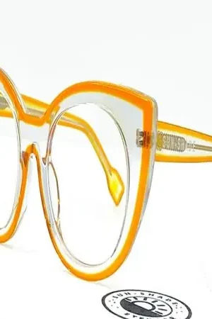 Monturas de acetato de alta gama exotic collection 2024-I Naranja Ordina Subito