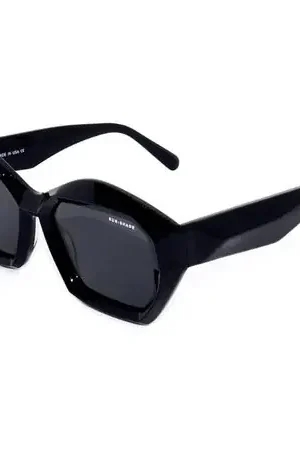 Lentes de sol de moda - KEPA - POLARIZED BLACK Negro Alta Qualità