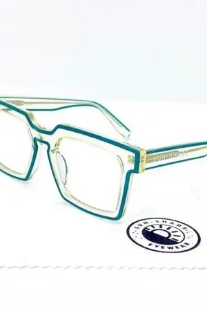 Prezzo Scontato LENTES DE MODA-ALEXIS Montura Oftálmica de Alta Gama Verde