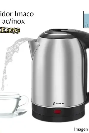 Hervidor Eléctrico 2 Litros Ac/inox Ke2099 Imaco Direttamente Dal Produttore