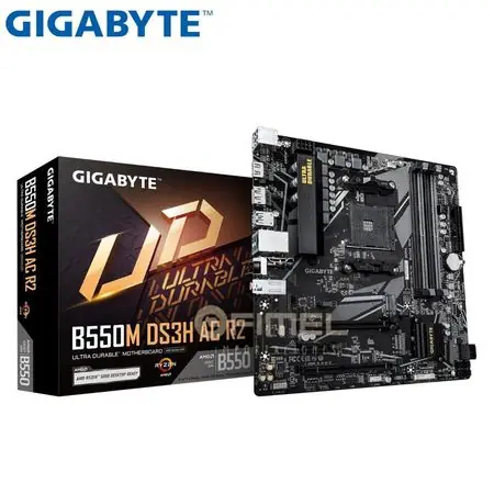 Solo Oggi Motherboard Gigabyte B550M DS3H AC R2, Chipset AMD B550 Socket AMD AM4, micro-ATX