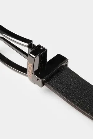 Correa Cuero Gzuck Hombre Rawa Black Gray 28/30 Pagamento Sicuro
