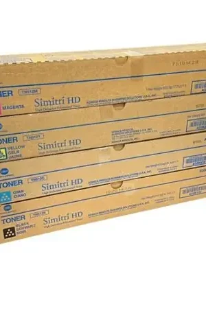 Offerta Lampo Toner Konica Minolta TN-512 Negro, Cian, Magenta, Amarillo