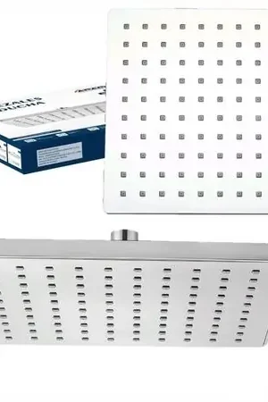 Cabezal de ducha ABS Cromado Cuadrado de 25 cm Minimalista Prezzo Basso