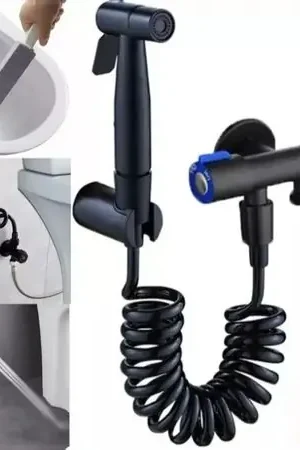 Miglior Prezzo Set Combo Ducha Bide NEGRO MATE Completo Acero Inox SS201