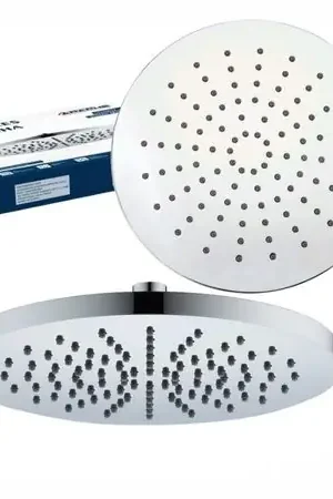Cabezal de ducha ABS Cromado redondo de 25 cm Minimalista Di Tendenza