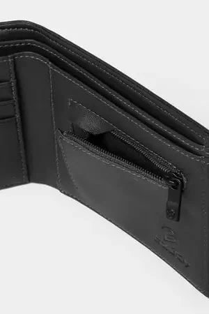 Esclusivo Billetera Cuerina Gzuck Hombre Pleiz Dark Brown O/S