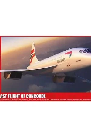 THE LAST FLIGHT OF THE CONCORDE MODEL KIT 1/144 Scelto Dai Clienti
