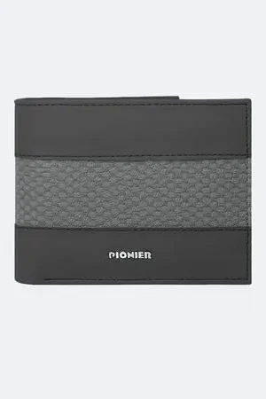 Premium Billetera Cuerina Pionier Hombre Rastus Almendra O/S