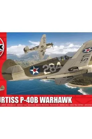 Alta Qualità CURTISS P-40B WARHAWK MODEL KIT 1/72