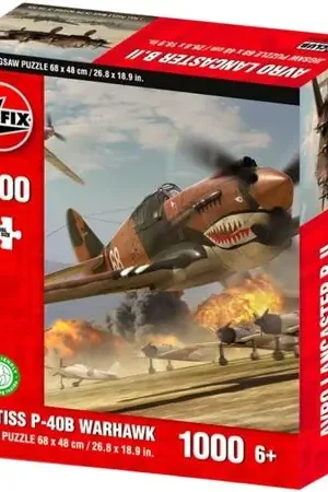 Compra Online AIRFIX - CURTISS P-40B WARHAWK ROMPECABEZAS 1000 PIEZAS