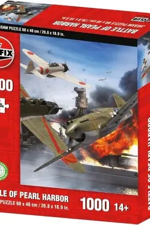AIRFIX - BATTLE OF PEARL HARBOR ROMPECABEZAS 1000 PIEZAS Certificato