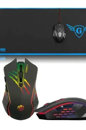 Pack Mouse Sniper CYB M517 Gamer USB RGB 3200DPI - Pad Mouse Pad Mouse Gamer Machine Mic-x833 Offerta Limitata
