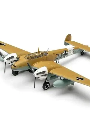 Nuovo Arrivo MESSERSCHMITT BF110E/E-2 TROP MODEL KIT 1/72