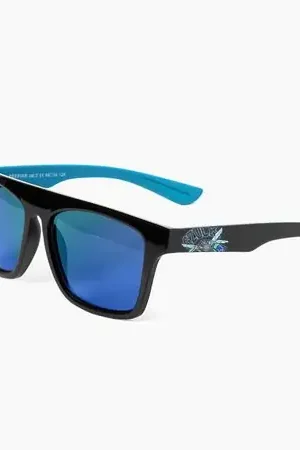 Lentes Sunglasses Gzuck Niño Keesvan Black Cyan O/S Ordine In Blocco