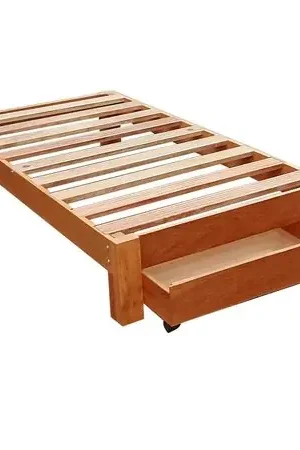 TARIMA 1.5 PLZ  MADERA TORNILLO MODELO T-1  CJ  RODANT  FRON Prezzo Scontato