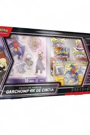 Di Marca POKEMON TCG: CYNTHIA’S GARCHOMP EX COLECCIÓN PREMIUM (ESPAÑOL)