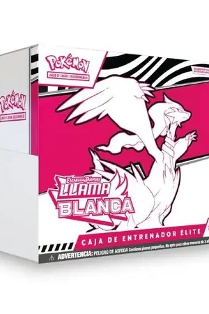 Più Venduto POKÉMON TCG: ESCARLATA Y PÚRPURA - LLAMA BLANCA CAJA DE ENTRENADOR ÉLITE