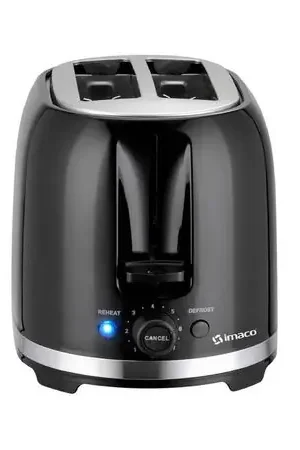 Popolare Tostadora Imaco IBT2085N de 2 Panes 850 watts